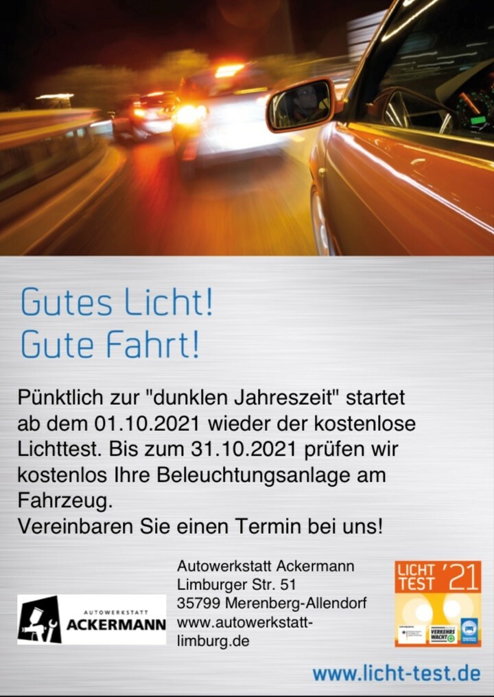 Licht - Test 2021